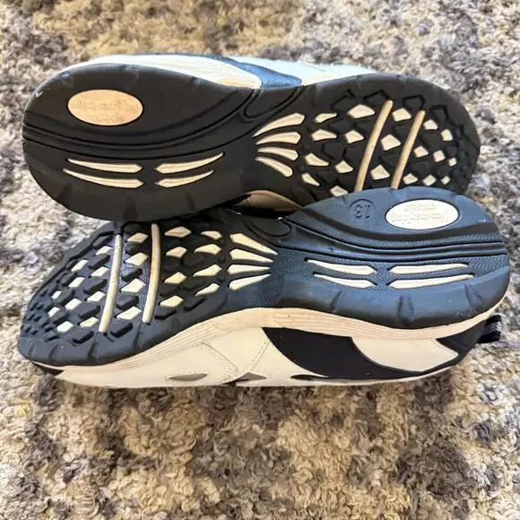 Air Corps Mens Chunky Dad Sneakers White Navy Size 13 NWT - Picture 4 of 5